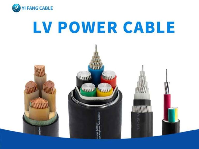 Cable Guide Low Voltage LV Cables Yifang Electric Group Inc